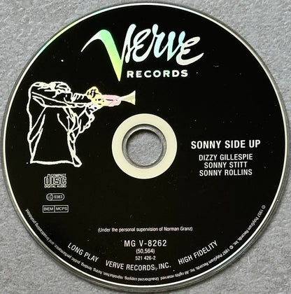 Dizzy Gillespie - Sonny Stitt - Sonny Rollins : Sonny Side Up (CD, Album, RE, RM)