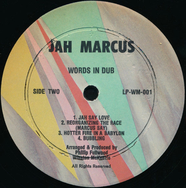 Phillip Fullwood & Winston McKenzie : Words In Dub (LP)