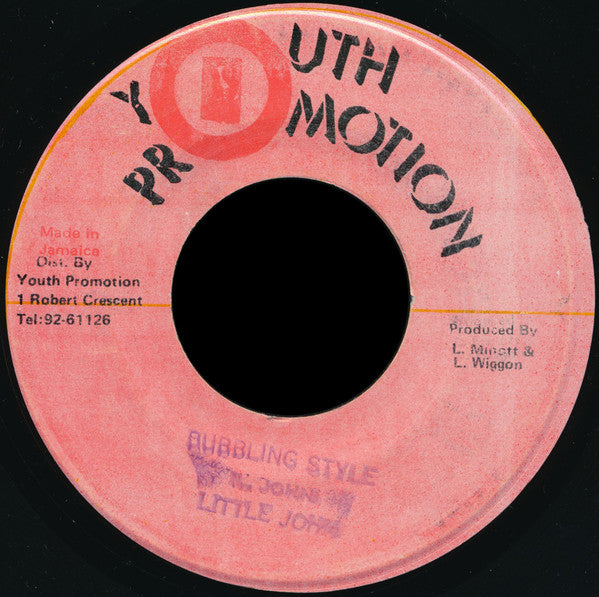 Little John : Bubbling Style (7")