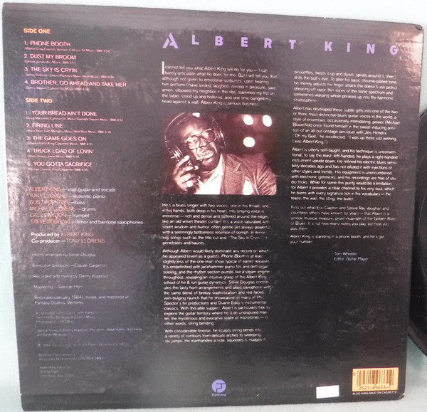 Albert King : I'm In A Phone Booth Baby (LP, Album)