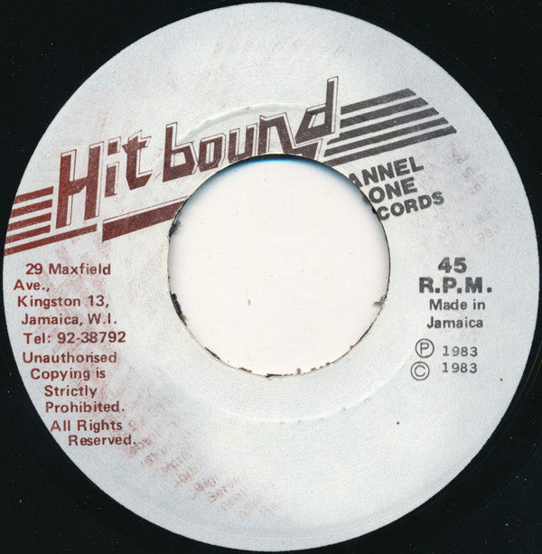 Barrington Levy : Like Soldier (7")