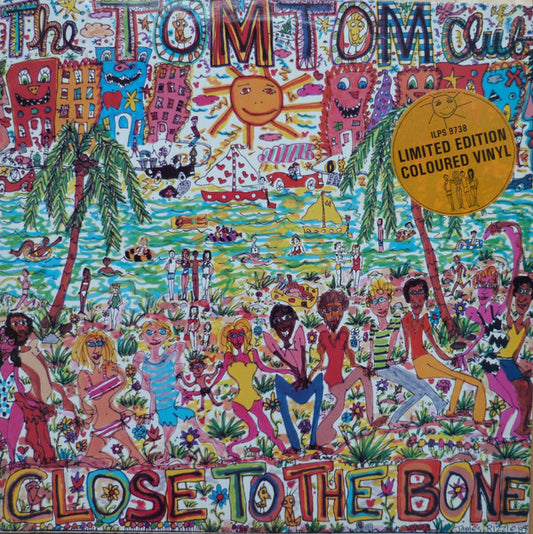 Tom Tom Club : Close To The Bone (LP, Album, Ltd, Blu)