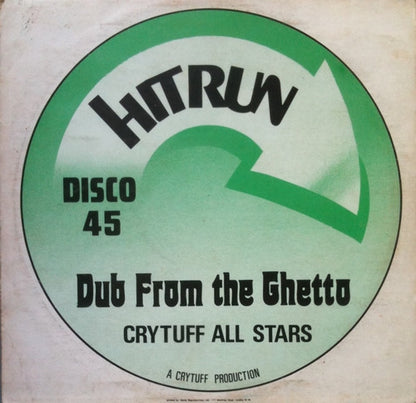 Bim Sherman Feat. Jah Buzz / Crytuff All Stars* : Love Jah Only / Dub From The Ghetto (12")