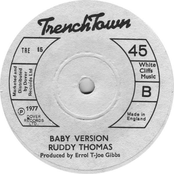 Ruddy Thomas : Let's Make A Baby (7")