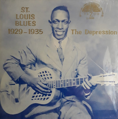 Various : St. Louis Blues 1929-1935 (The Depression) (LP, Comp)