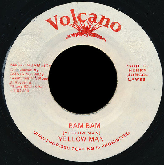 Yellow Man* : Bam Bam (7")