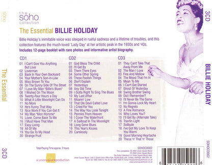 Billie Holiday : The Essential Billie Holiday (3xCD, Comp + Box)