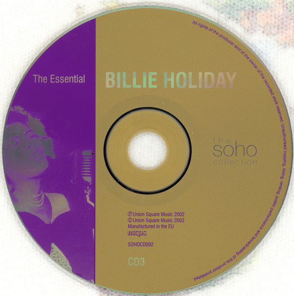 Billie Holiday : The Essential Billie Holiday (3xCD, Comp + Box)