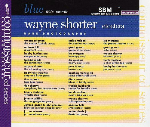 Wayne Shorter : Etcetera (CD, Album, Ltd, RE, RM)