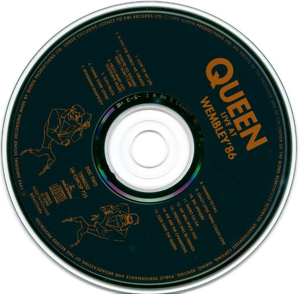 Queen : Live At Wembley '86 (2xCD, Album, Fat)