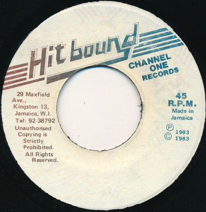 Barry Brown : My Woman (7")