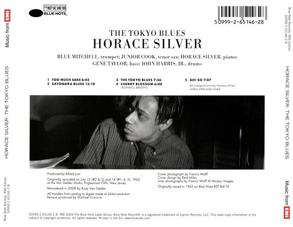 The Horace Silver Quintet : The Tokyo Blues (CD, Album, RE, RM)