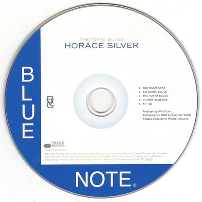 The Horace Silver Quintet : The Tokyo Blues (CD, Album, RE, RM)