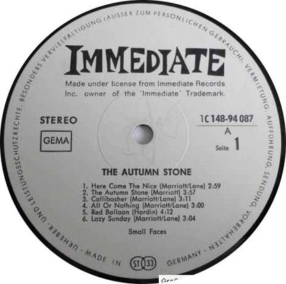 Small Faces : The Autumn Stone (2xLP, Album, Comp, RE, Gat)