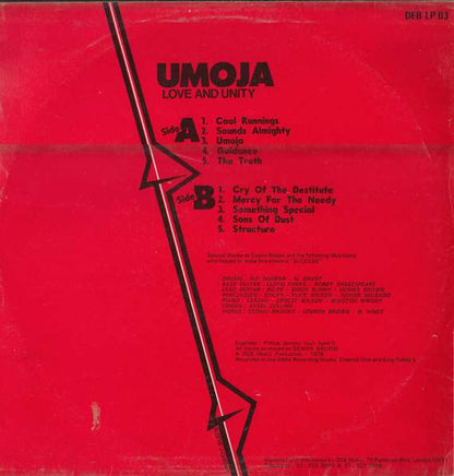 D.E.B. Music Players : Umoja Dub - Love And Unity (LP)