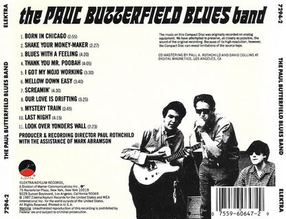 The Paul Butterfield Blues Band : The Paul Butterfield Blues Band (CD, Album, RE, RP, SRC)