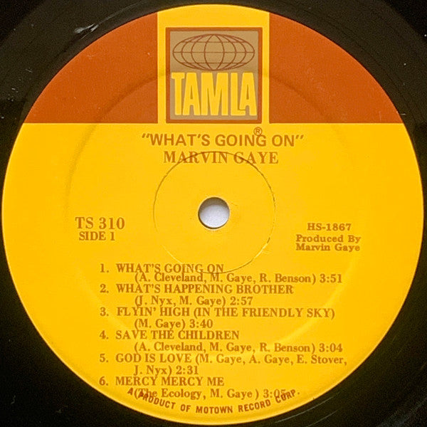 Marvin Gaye : What's Going On (LP, Album, Dis)