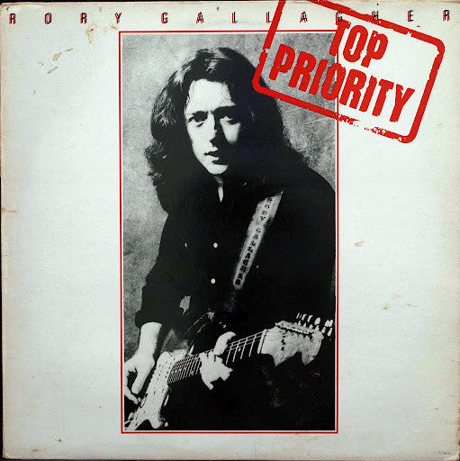 Rory Gallagher : Top Priority (LP, Album, Red)