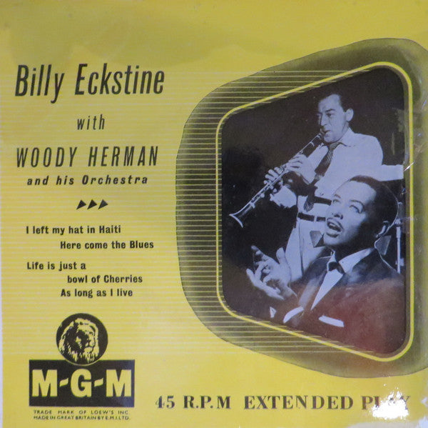 Billy Eckstine with Woody Herman And His Orchestra : Billy Eckstine With Woody Herman (7", EP)