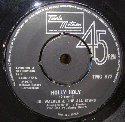 Jr. Walker & The All Stars* : Holly Holy (7", Single)