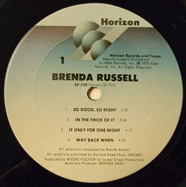 Brenda Russell (2) : Brenda Russell (LP, Album, Ter)