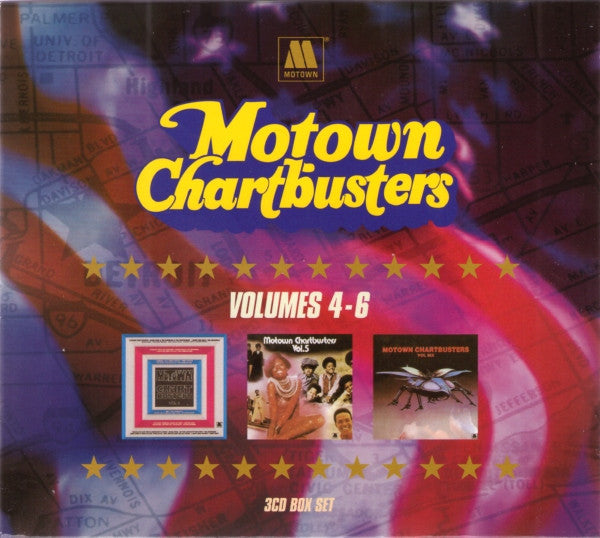 Various : Motown Chartbusters Volumes 4-6 (3xCD, Album, Comp + Box)