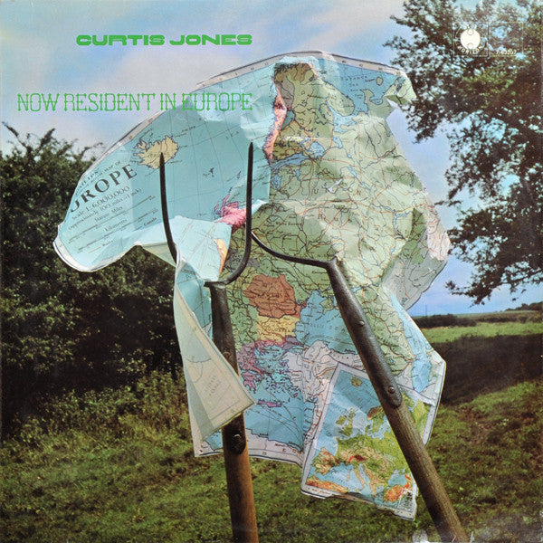 Curtis Jones : Now Resident In Europe (LP, Album, Mono)