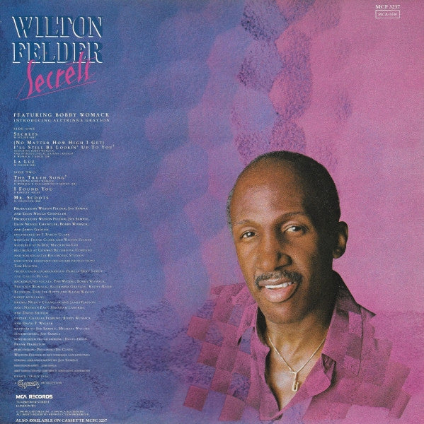 Wilton Felder Featuring Bobby Womack : Secrets (LP, Album)