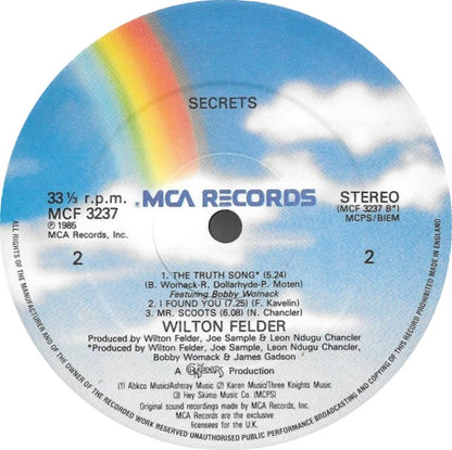 Wilton Felder Featuring Bobby Womack : Secrets (LP, Album)