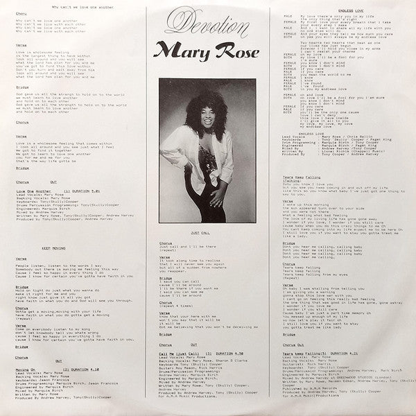 Mary Rose : Devotion (LP, Album)