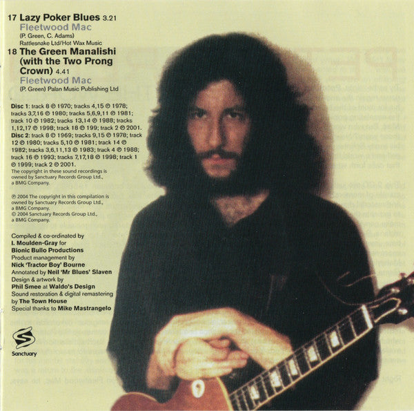 Peter Green (2) : Man Of The World - The Anthology 1968-1988 (2xCD, Comp, RM)