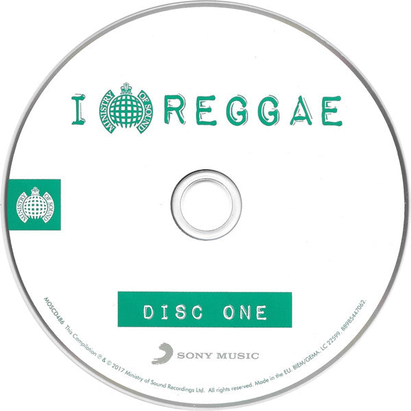 Various : I Love Reggae (3xCD, Comp)