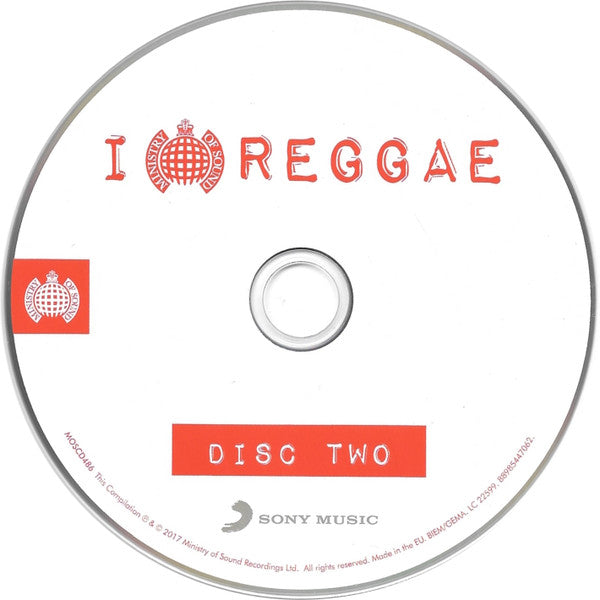 Various : I Love Reggae (3xCD, Comp)