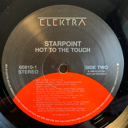 Starpoint : Hot To The Touch (LP, Album, AR )