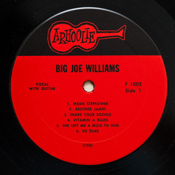 Big Joe Williams : Tough Times (LP, Album, RE)