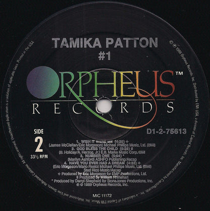 Tamika Patton : #1 (LP, Album)