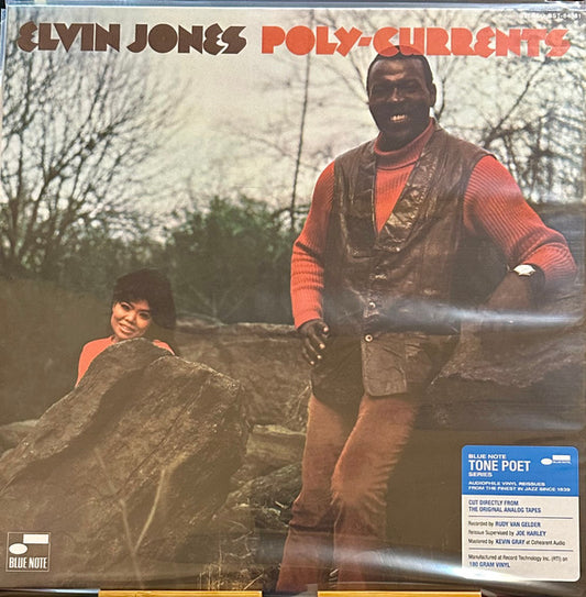 Elvin Jones : Poly-Currents (LP, Album, RE, 180)