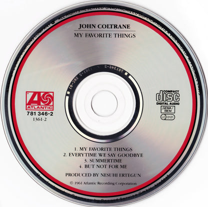 John Coltrane : My Favorite Things (CD, Album, RE, RM)