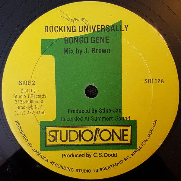 Willie Williams* & Cousin Marshall The Son Of Alton Ellis* : Rocking Universally (12", Maxi)