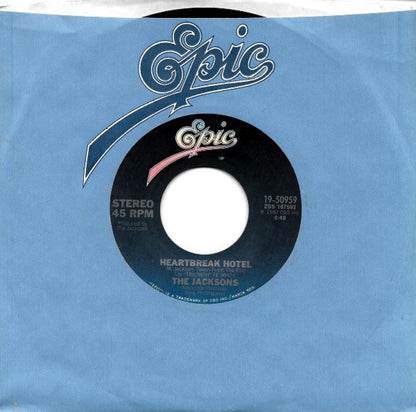 The Jacksons : Heartbreak Hotel (7", Styrene, Ter)