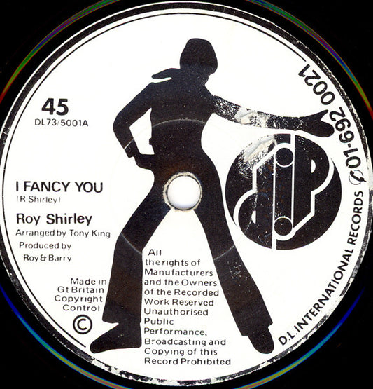 Roy Shirley : I Fancy You / Pretty Brown Eyes (7", Single)