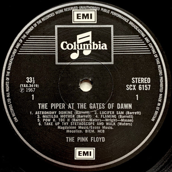 Pink Floyd : The Piper At The Gates Of Dawn (LP, Album, RE)