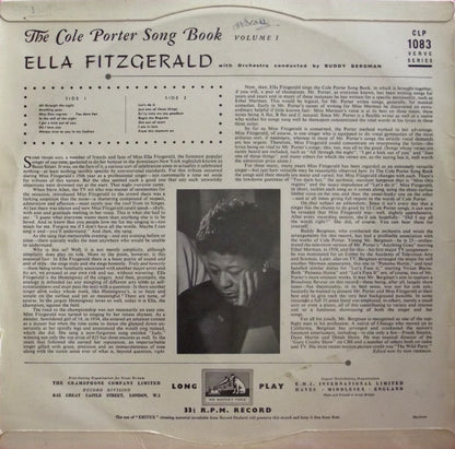 Ella Fitzgerald : The Cole Porter Songbook Volume I (LP, Mono)