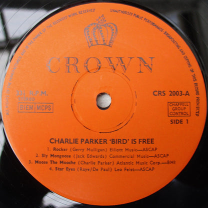 Charlie Parker : Bird Is Free (LP, RE)