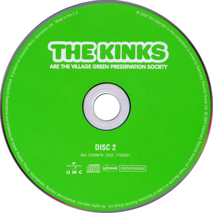 The Kinks : The Kinks Are The Village Green Preservation Society (CD, Album, RE + CD, Album, Mono, RE + CD, Comp + D)