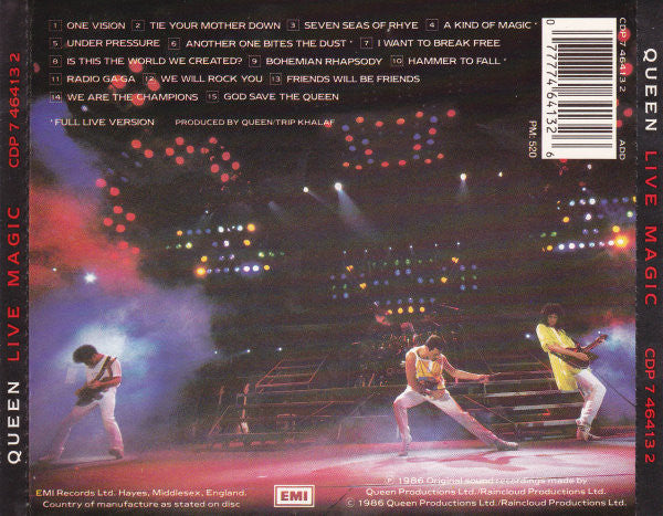 Queen : Live Magic (CD, Album)