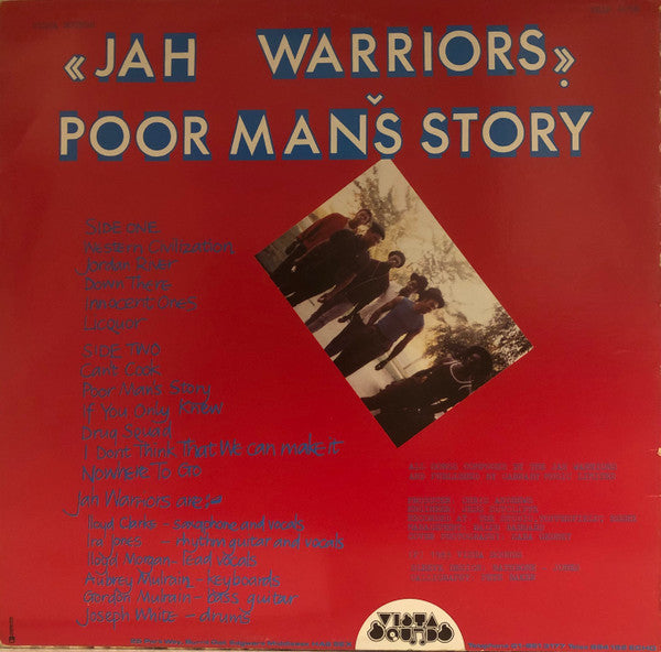 Jah Warriors : Poor Man's Story (LP, Album)