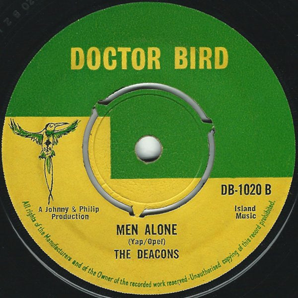 Rolando Al* And The Soul Brothers / The Deacons : Phoenix City / Men Alone (7", Single, 3 P)