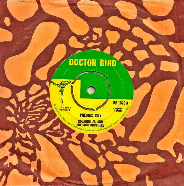 Rolando Al* And The Soul Brothers / The Deacons : Phoenix City / Men Alone (7", Single, 3 P)