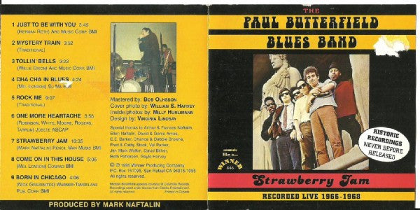 The Paul Butterfield Blues Band : Strawberry Jam (CD, Album)